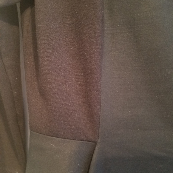 Ted Baker Black Zip Peplum Dress Size 2 - Picture 6 of 11